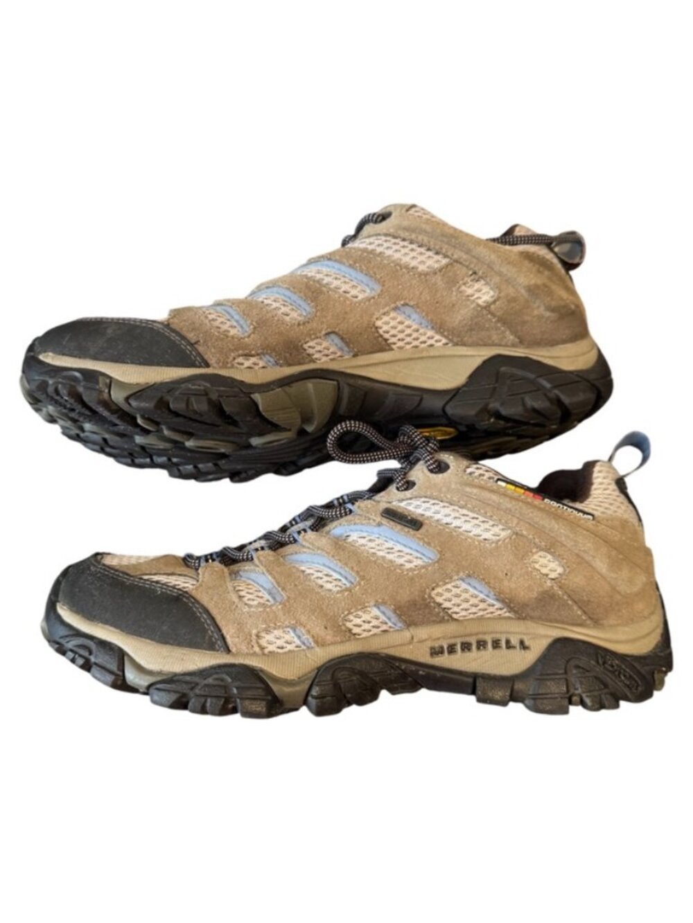 Merrell Moab Waterproof Hiking Shoes Women’s 10.5 Vibram Trail Hiking Shoes EUC - Picture 7 of 7